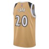 Dres Washington Wizards Alex Sarr Nike 2025-26 City Edition Zlato Swingman